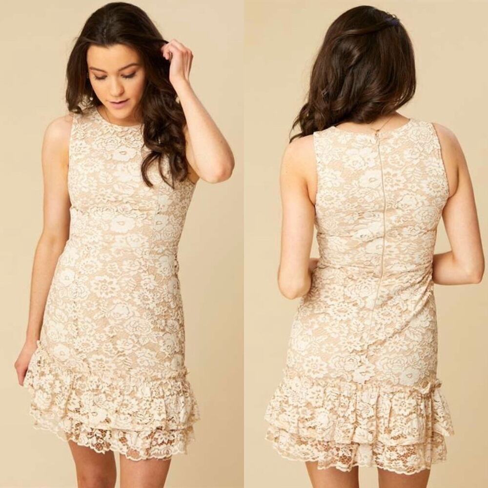 Altar’d State Lace Overlay Frances Dress